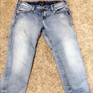 Silver jeans